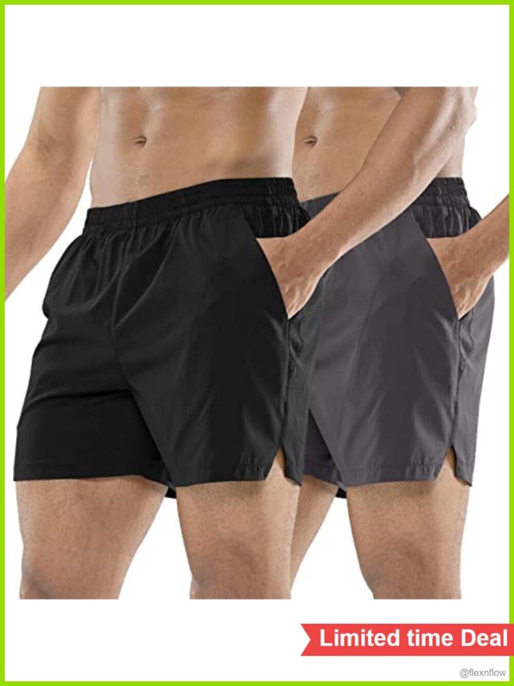 Men's 5" Inseam Quick-Dry Running Shorts with Pockets
